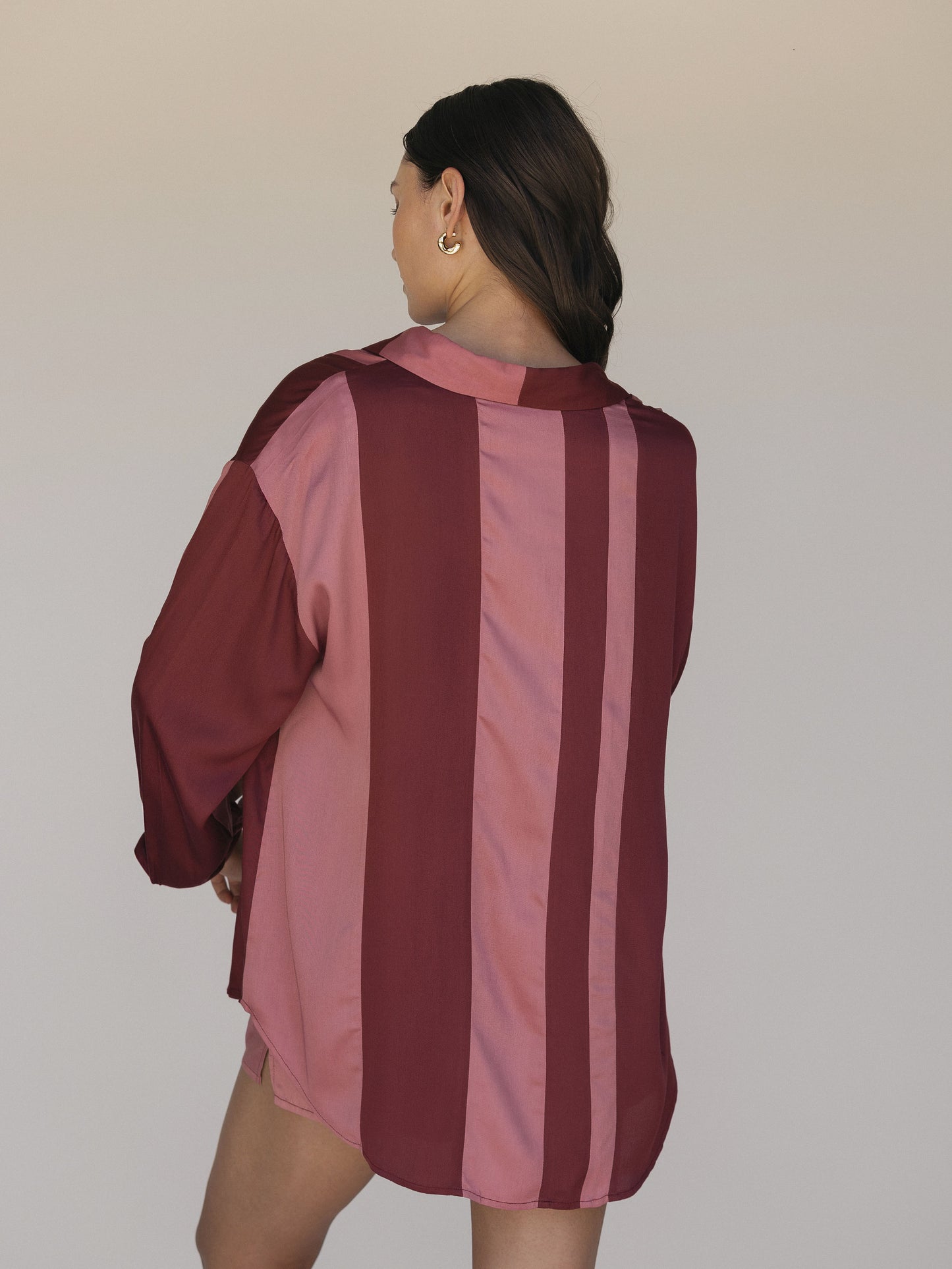 Striped Set Loungewear Back