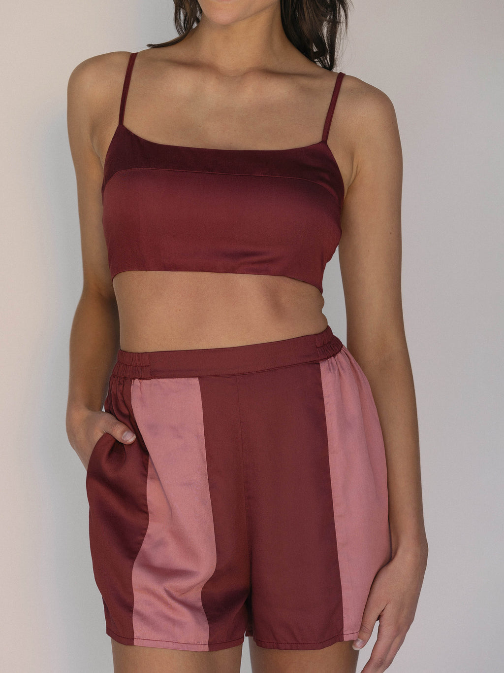 Striped Set Loungewear Bralette