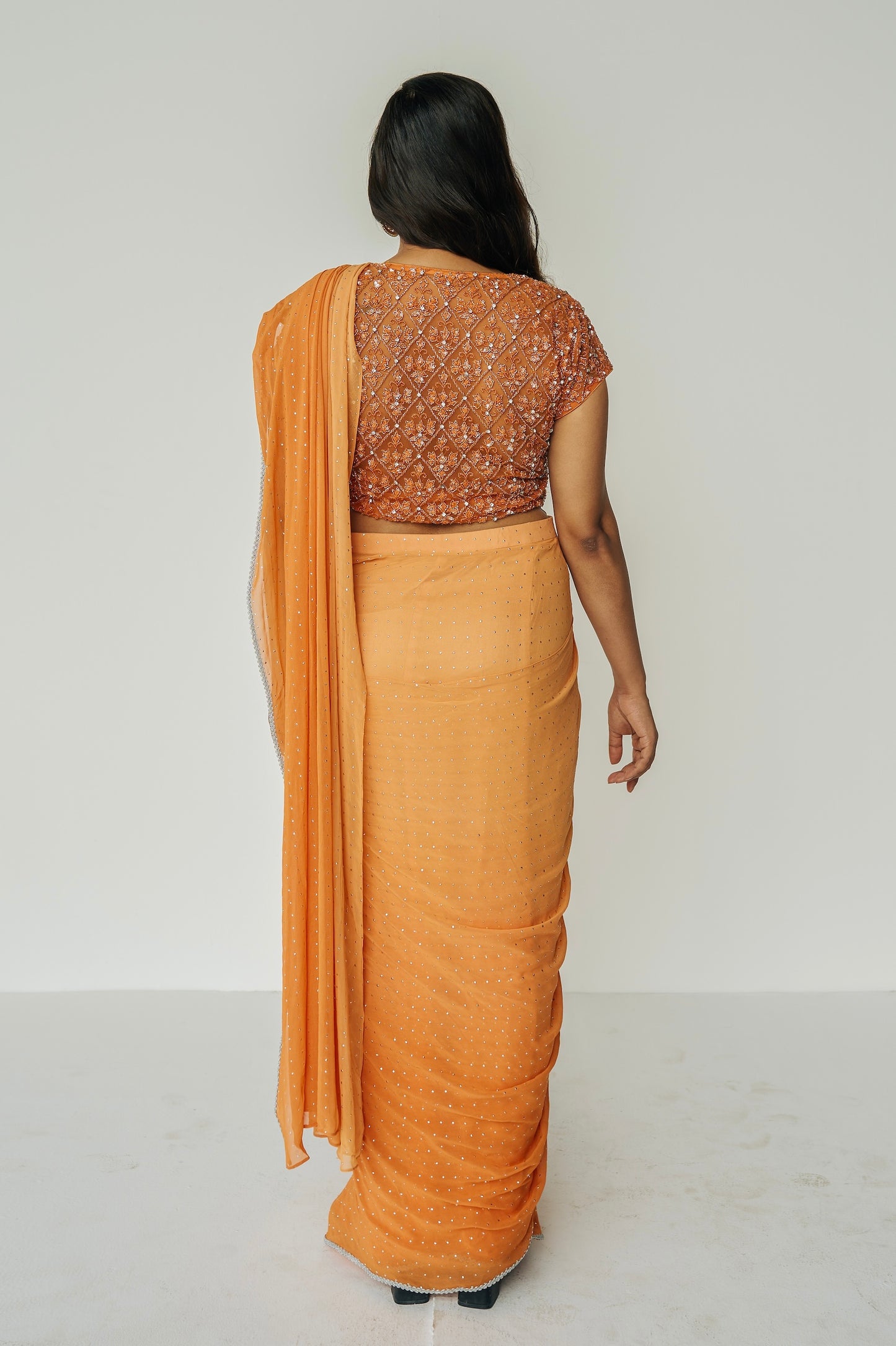 Ombre Drape Saree