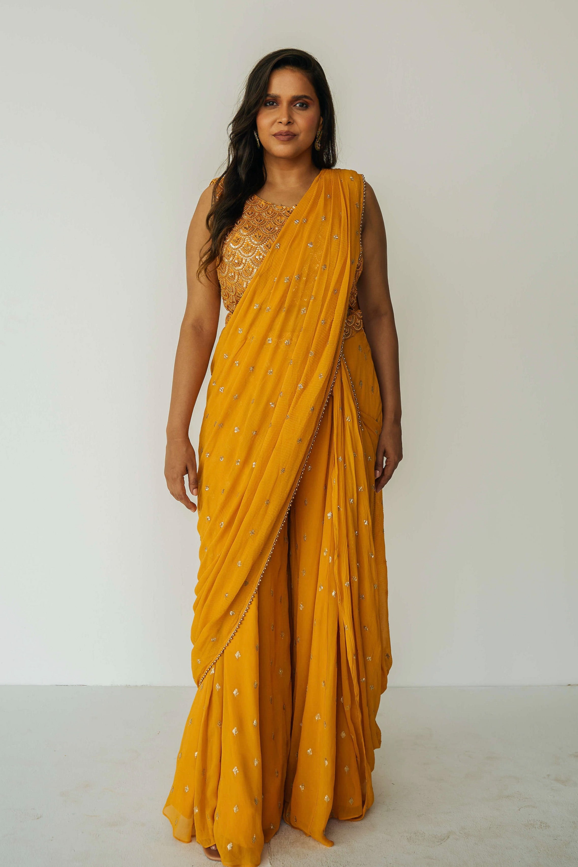 Palazzo saree dress online
